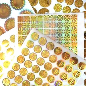 Square Hologram Sticker