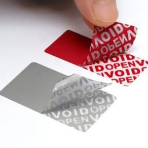Tamper Evident tape void label