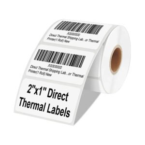 Printed Barcode Label